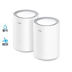 Маршрутизатор WiFi Mesh-система WiFi 6 Cudy M1800 (2-Pack) 2 штуки дводіапазонні гігабітні