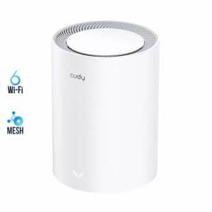 Маршрутизатор WiFi Mesh-система WiFi 6 2.5G Cudy M3000 V2.0 White (1-Pack) дводіапазонний