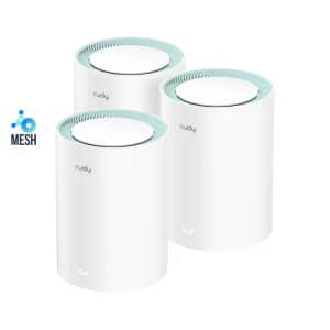 Маршрутизатор WiFi Mesh-система WiFi 5 Cudy M1300 (3-Pack) 3 штуки дводіапазонні гігабітні